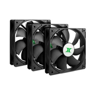 Inter-Tech IPC Fan Set, 3er-Pack 120x120x25mm 800-1500 U/min 25 dB(A)