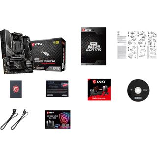 MSI MAG B550M Mortar AMD B550 So.AM4 Dual Channel DDR4 mATX Retail