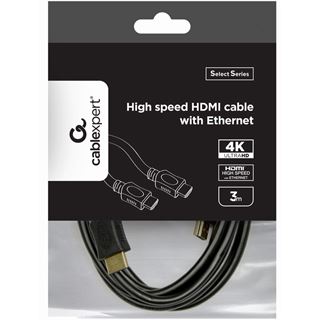 (€2,30*/1m) 3.00m Gembird HDMI Anschlusskabel High-Speed mit