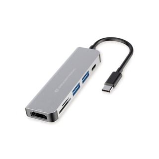 Conceptronic 6in1 USB3.1/C->2xUSB 3.0,HDMI,SD/TF Kartenleser