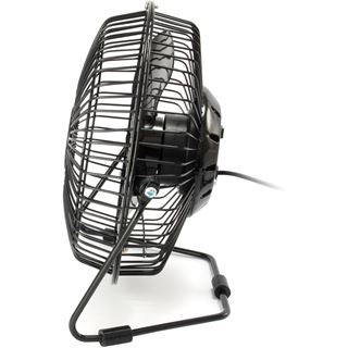 Equip Tischventilator USB 15cm Durchmesser schwarz