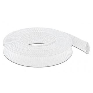 Delock 5.00m Geflechtschlauch 35mm Weiß