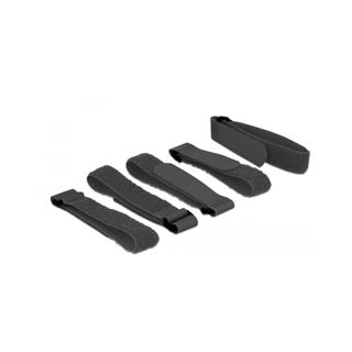 Delock Kabelbinder Klettverschluss 5 Stk L300 x B20 mm