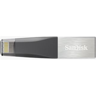 64 GB SanDisk iXpand Go schwarz/silber USB 3.0 und Lightning