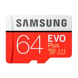 64GB Samsung MicroSD Card SDXC EVO Plus (2020) inkl. Micro SD-Adapter