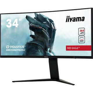 34" (86,36cm) iiyama G-MASTER GB3466WQSU Red Eagle schwarz