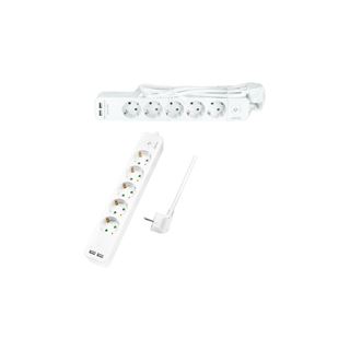 (€6,87*/1m) 1.50m LogiLink Steckdosenleiste mit Schalter