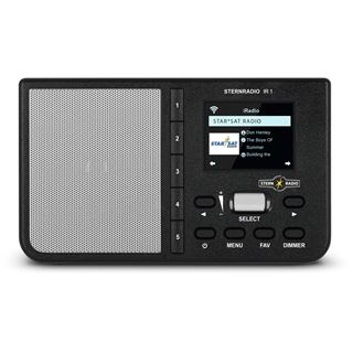 TechniSat STERNRADIO IR 1 ,komp.Radio WLAN 2.4"Display schwarz