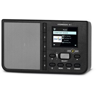 TechniSat STERNRADIO IR 1 ,komp.Radio WLAN 2.4"Display schwarz