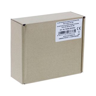 InLine Patchfeld-Dose Aufputz f&uuml;r 6x Keystone RJ45, Metall,