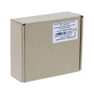 InLine Patchfeld-Dose Aufputz für 6x Keystone RJ45, Metall,