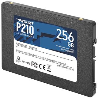 256GB Patriot P210 2.5" (6.4cm) SATA 6Gb/s 3D-NAND TLC