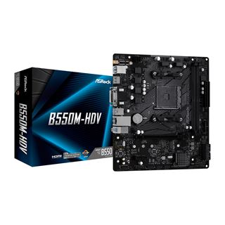 ASRock B550M-HDV So.AM4 Dual Channel DDR4 mATX Retail