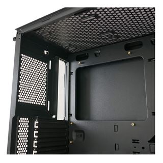 LC-Power 708MB Mini Tower mit Sichtfenster ohne Netzteil schwarz