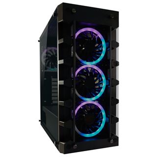 LC-Power Gaming 709B Solar_System_X Midi Tower ohne Netzteil schwarz