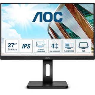 27" (68,58cm) AOC 27P2Q schwarz 1920x1080 1x DisplayPort 1.2 /