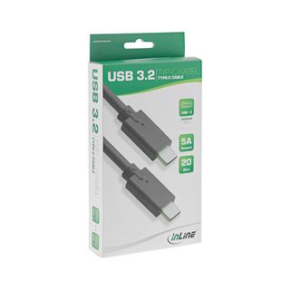 (&euro;6,60*/1m) 1.50m InLine USB Datenkabel USB C Stecker Gen 2 auf