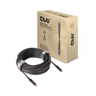 (&euro;9,35*/1m) 20.00m Club 3D USB-C Anschlusskabel optisch USB C