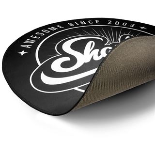Sharkoon FLOOR MAT BLACK/WHITE ROUND 12