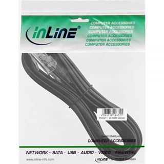 (€0,78*/1m) 5.00m InLine ISDN Anschlusskabel RJ45 Stecker auf