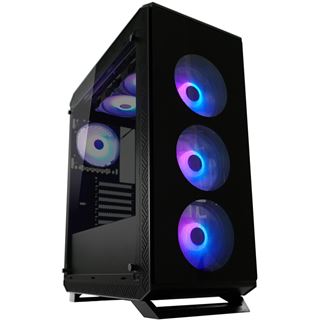 LC-Power Gaming 801B Sera_X Midi Tower ohne Netzteil schwarz