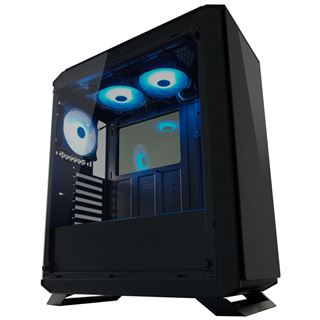 LC-Power Gaming 801B Sera_X Midi Tower ohne Netzteil schwarz