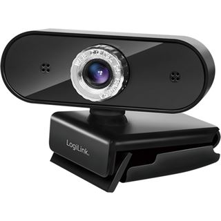 Logilink Webcam USB 2.0, HD 1280x720, schwarz