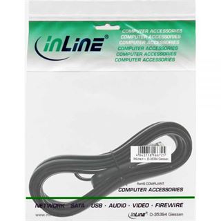 (€1,30*/1m) 3.00m InLine ISDN Anschlusskabel RJ12 Stecker auf