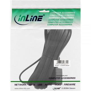 (€1,63*/1m) 3.00m InLine ISDN Verlängerungskabel RJ12
