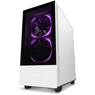 H510 Elite Midi-Tower, RGB, TG - weiss (Retourenware)