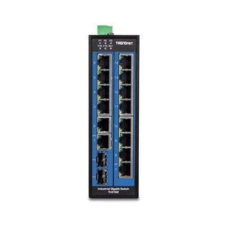 TrendNet Industrie Switch 16Port Gbit DIN-Rail