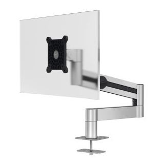 Durable Monitorhalterung Arm 1 Monitor Tischdurchf silber m