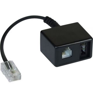 (€24,50*/1m) 0.20m InLine Telefon Adapterkabel Basic-S RJ45