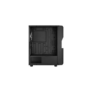AeroCool Menace Saturn FRGB Midi Tower ohne Netzteil schwarz