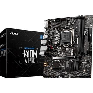 MSI H410M-A PRO mATX Intel 7C89-008R DDR4 So.S1200 retail