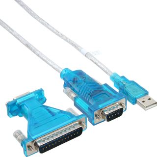 (&euro;7,72*/1m) 1.80m InLine Seriell Verl&auml;ngerungskabel USB A