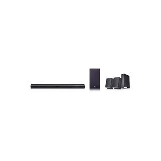 LG Electronics 4.1 Soundbar, 420 Watt, drahtloser Subwoofer, Rear