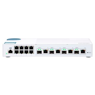 QNAP QSW-M400 Desktop Gigabit Managed Switch, 8x RJ-45, 4x RJ-45/SFP+