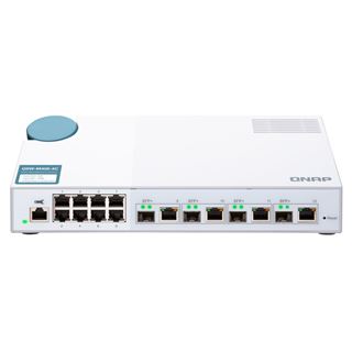 QNAP QSW-M400 Desktop Gigabit Managed Switch, 8x RJ-45, 4x RJ-45/SFP+