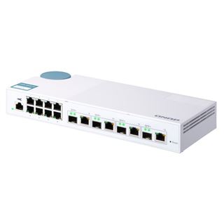 QNAP QSW-M400 Desktop Gigabit Managed Switch, 8x RJ-45, 4x RJ-45/SFP+