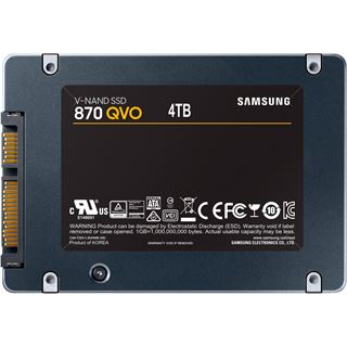 4TB Samsung SSD 870 QVO 2.5" (6.4cm) SATA 6Gb/s 3D-NAND QLC