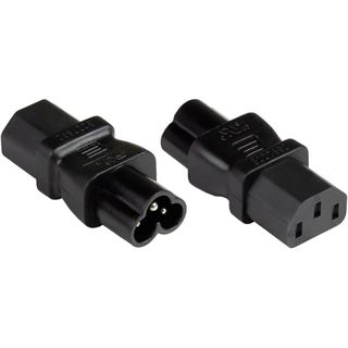 Good Connections Stromadapter Kaltgeräte-Stecker C6 (gerade) an