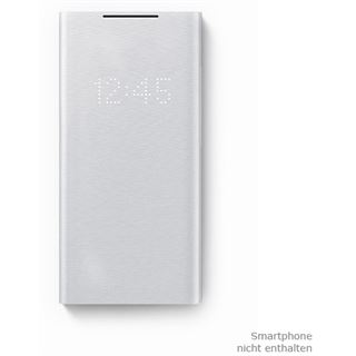 Samsung LED View Cover EF-NN985 für Note 20 Ultra White Silver