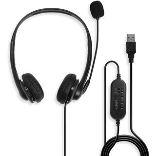 Lindy Headset Stereo USB mit Mikrofon