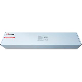 Equip Patchpanel Cat6 19" 1U Dual-IDC-komp. sw 24x