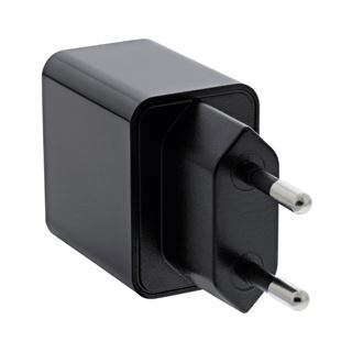 InLine USB Ladegerät Single, Netzteil, Stromadapter, 100-240V zu