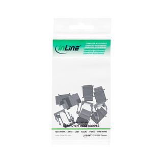 InLine Keystone SNAP-In Blindabdeckung f&uuml;r Modul Steckplatz,