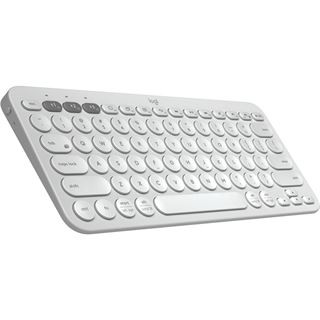 Logitech K380 Multi-Device Bluetooth Keyboard weiss, CH Layout
