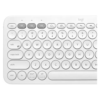 Logitech K380 Multi-Device Bluetooth Keyboard weiss, CH Layout