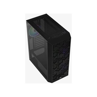 AeroCool Hive ARGB mit Sichtfenster Midi Tower ohne Netzteil schwarz